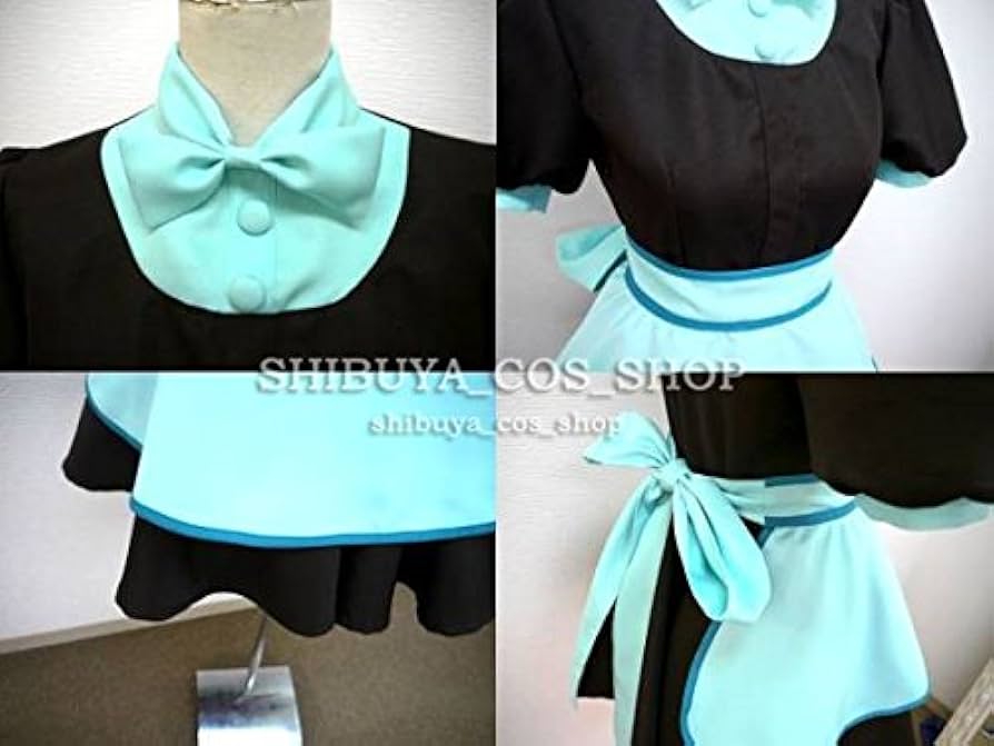 レトロコスチューム衣装コスプレ制服メイド服ウエイトレス喫茶店ファミレス　デニーズ Amazon.co.jp: [GenericBrands] LONGSHUMU コスプレ衣装
